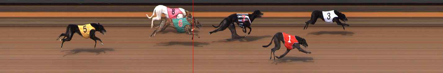 Photo finish for Ballarat Race 5