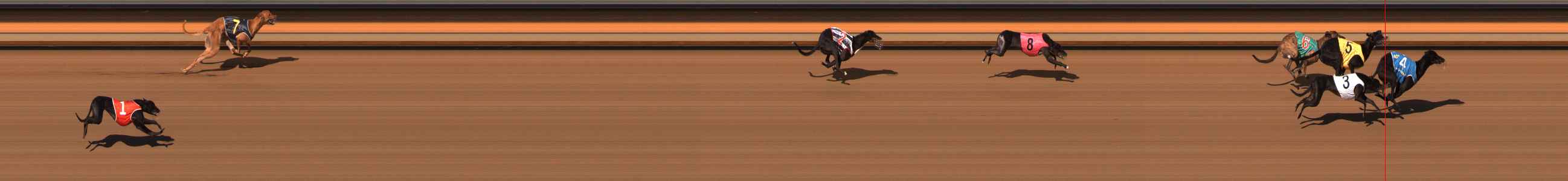 Photo finish for Ballarat Race 5