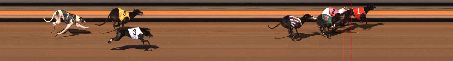 Photo finish for Ballarat Race 6