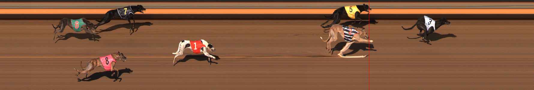 Photo finish for Ballarat Race 8