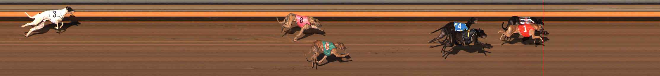 Photo finish for Ballarat Race 9