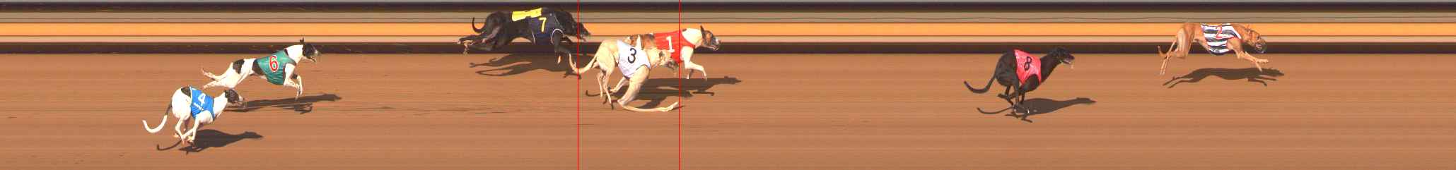 Photo finish for Ballarat Race 5