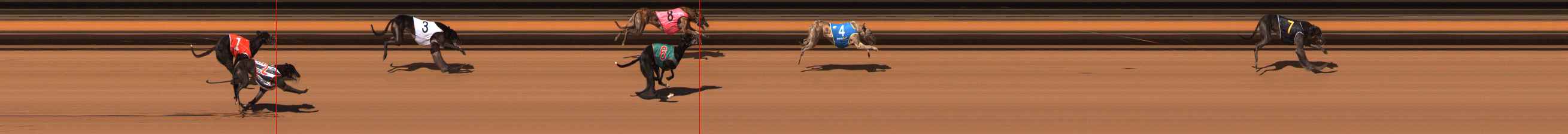 Photo finish for Ballarat Race 1