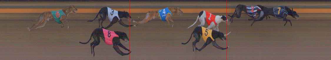 Photo finish for Ballarat Race 3
