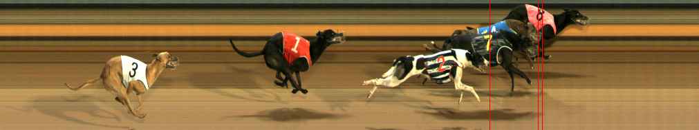 Photo finish for Ballarat Race 6