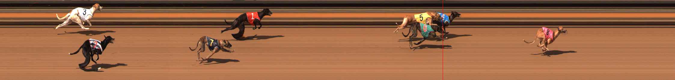 Photo finish for Ballarat Race 3
