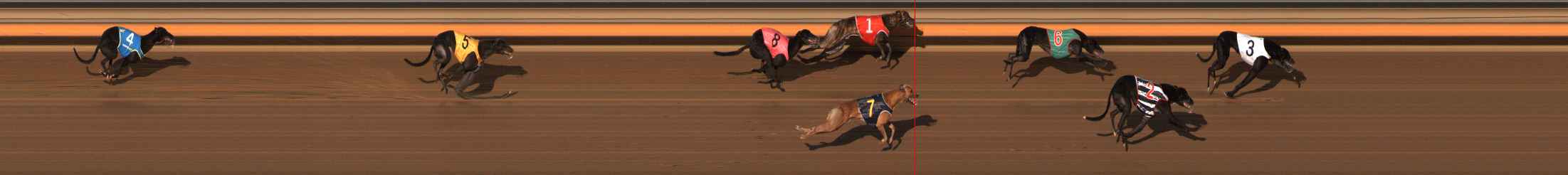 Photo finish for Ballarat Race 9