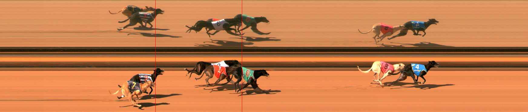 Photo finish for Ballarat Race 1