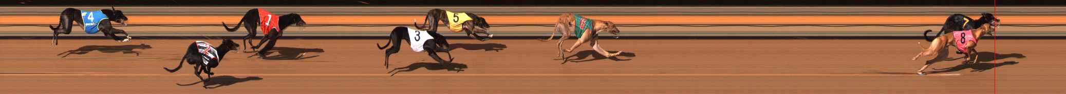 Photo finish for Ballarat Race 3