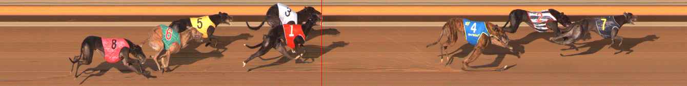 Photo finish for Ballarat Race 8