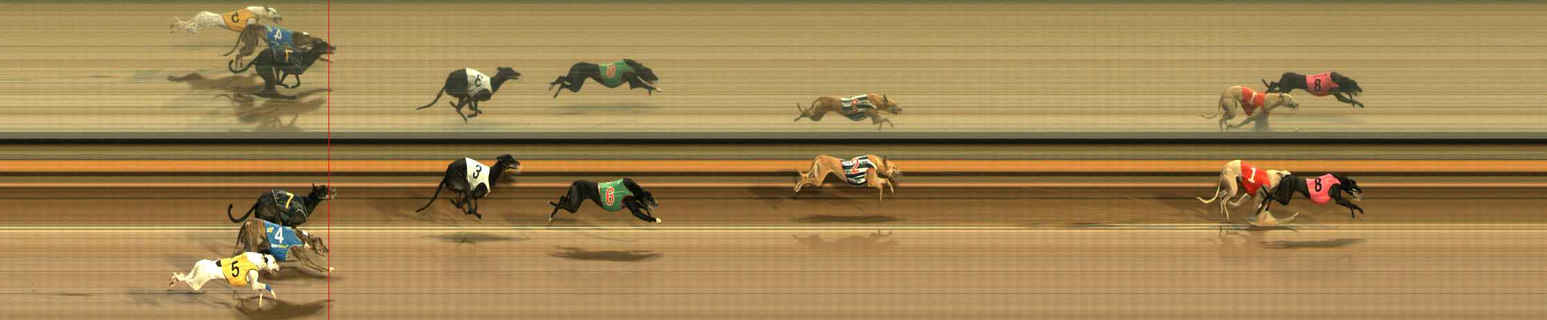 Photo finish for Ballarat Race 7