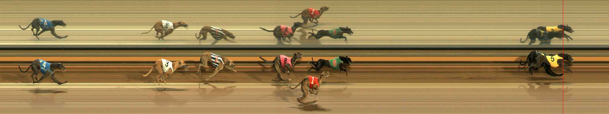 Photo finish for Ballarat Race 5