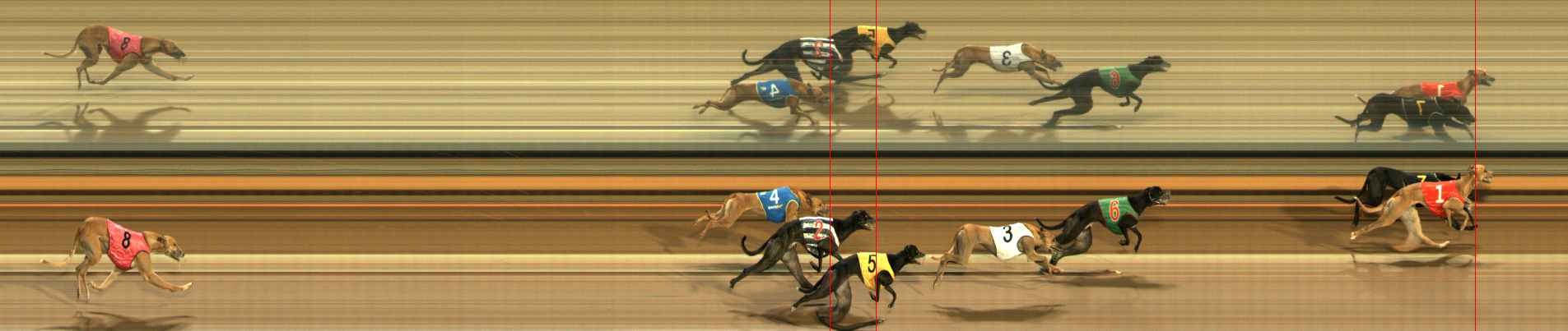Photo finish for Ballarat Race 8