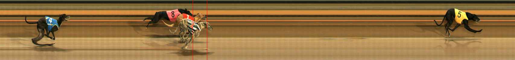 Photo finish for Ballarat Race 9