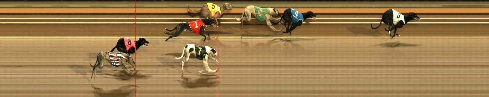 Photo finish for Ballarat Race 8