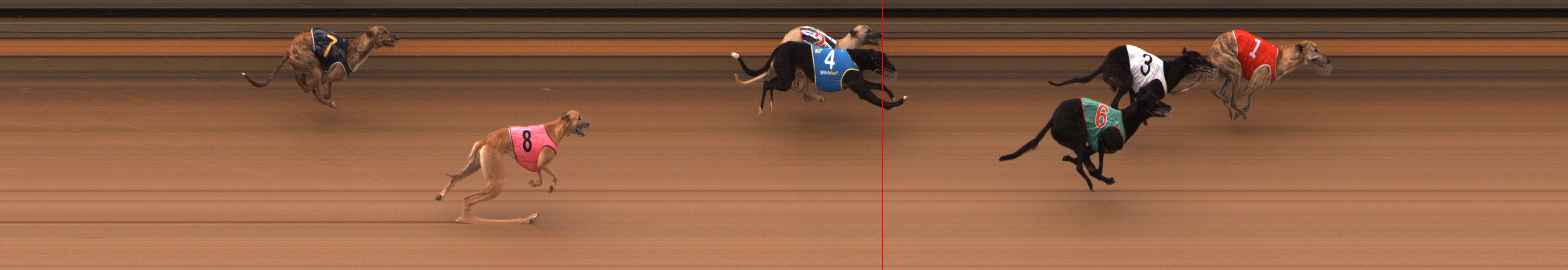 Photo finish for Ballarat Race 3