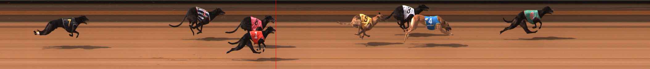 Photo finish for Ballarat Race 5