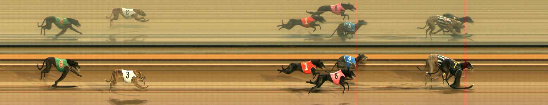 Photo finish for Ballarat Race 12