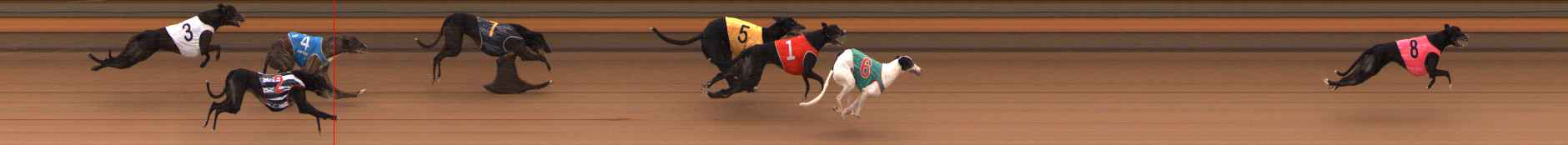 Photo finish for Ballarat Race 4