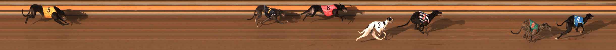 Photo finish for Ballarat Race 6