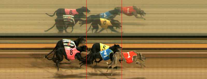 Race result finish photo