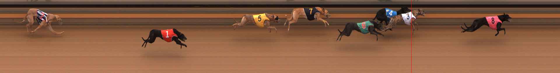 Photo finish for Ballarat Race 5