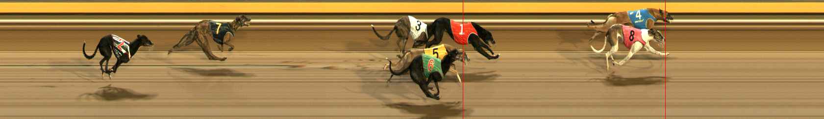 Photo finish for Ballarat Race 6