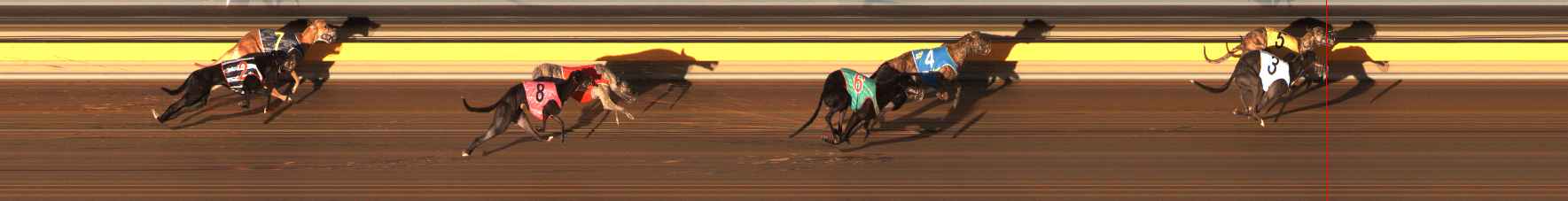 Photo finish for Ballarat Race 7