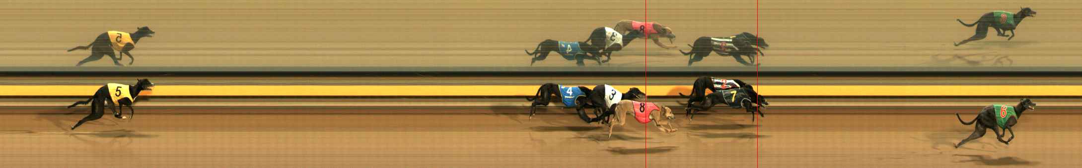 Photo finish for Ballarat Race 1