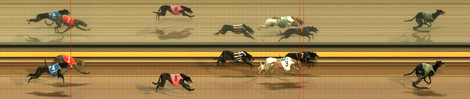 Photo finish for Ballarat Race 9