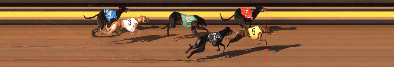 Photo finish for Ballarat Race 12