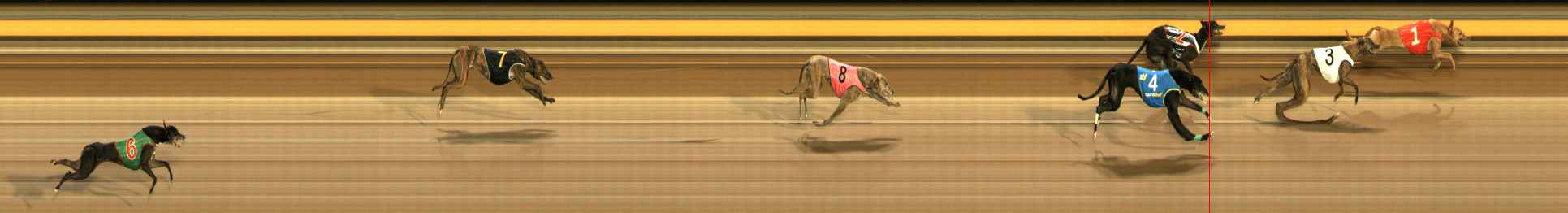 Photo finish for Ballarat Race 1