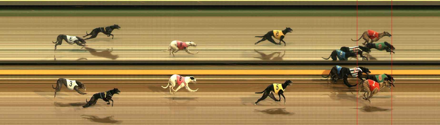Photo finish for Ballarat Race 3