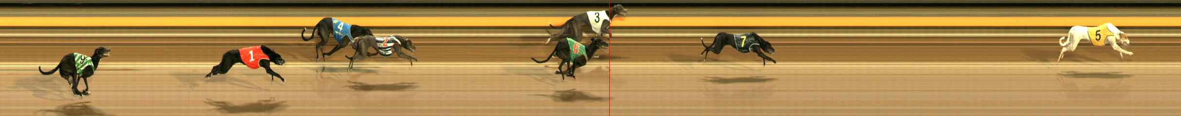 Photo finish for Ballarat Race 6