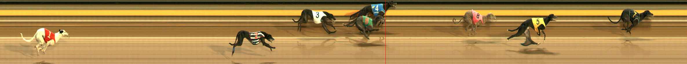 Photo finish for Ballarat Race 8