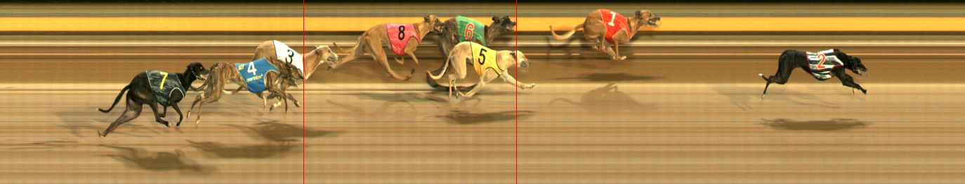 Photo finish for Ballarat Race 10