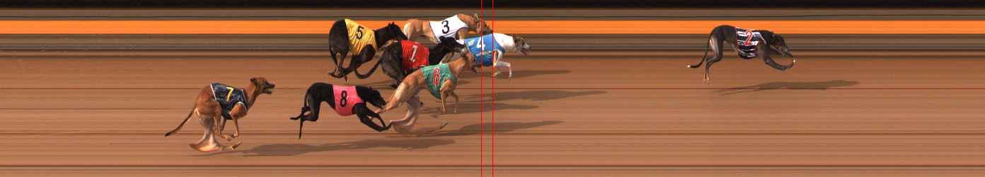 Photo finish for Ballarat Race 8