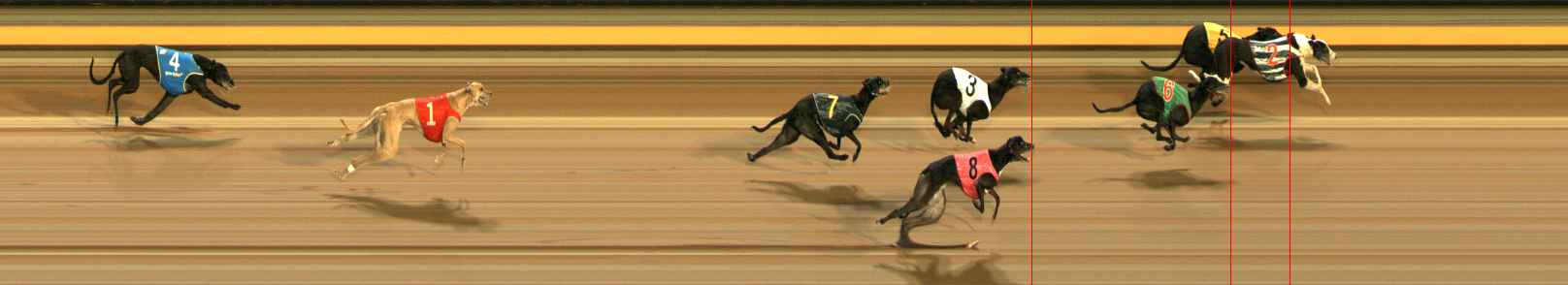 Photo finish for Ballarat Race 3