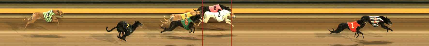 Photo finish for Ballarat Race 9
