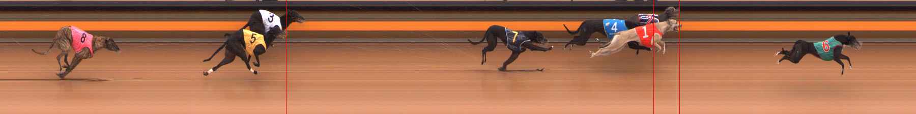 Photo finish for Ballarat Race 3