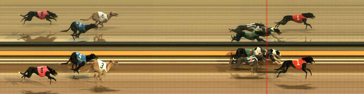 Race result finish photo