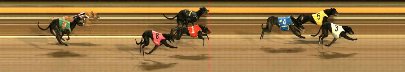Photo finish for Ballarat Race 6