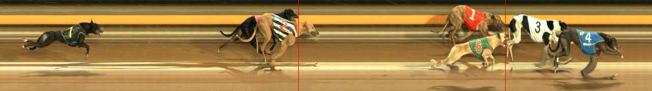 Photo finish for Ballarat Race 12