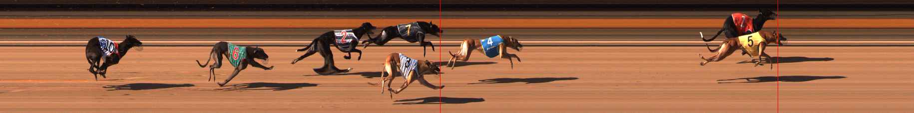 Photo finish for Ballarat Race 7