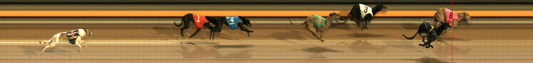 Photo finish for Ballarat Race 5