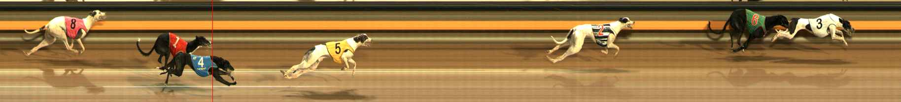 Photo finish for Ballarat Race 6