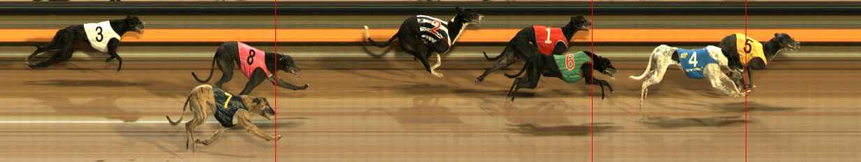 Photo finish for Ballarat Race 8