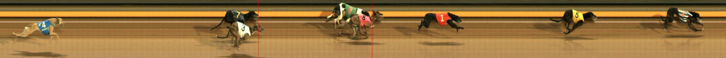Photo finish for Ballarat Race 6