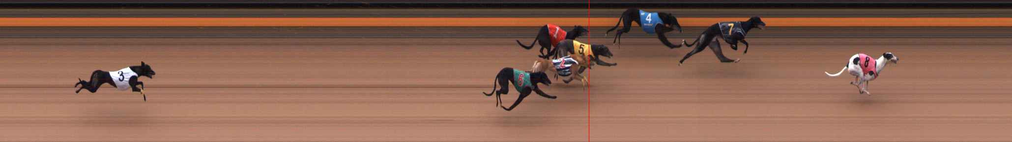Photo finish for Ballarat Race 8