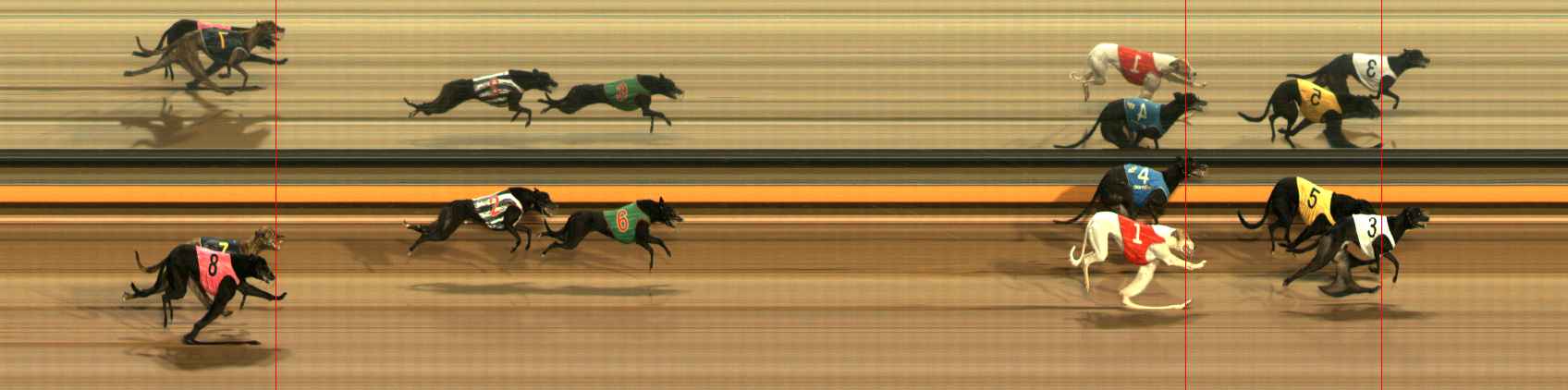 Photo finish for Ballarat Race 5